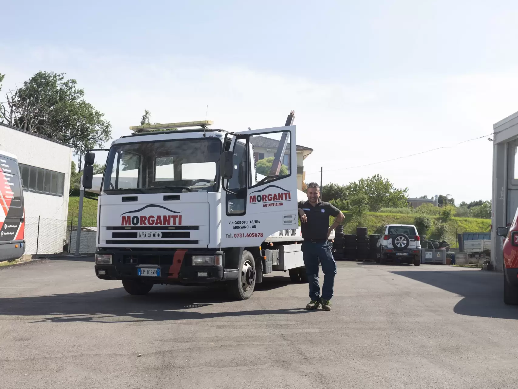 rimorchio noleggio autofficina morganti
